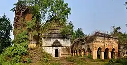 Raghunathbari Thakubari built in 1831 by Maharaja Tej Chandra of Burdwan