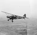 Israel Air Force plane above Ramot Naftali, 1948