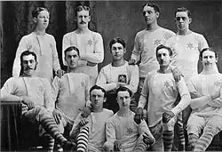 The 1877 Scottish Cup Final Rangers team