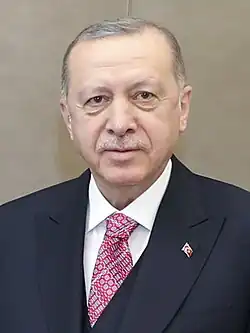 Republic of Turkey Recep Tayyip Erdoğan President of Turkey