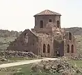 The Red Church in Cappadocia, Turkey in April 2017 following restoration in 2011.
