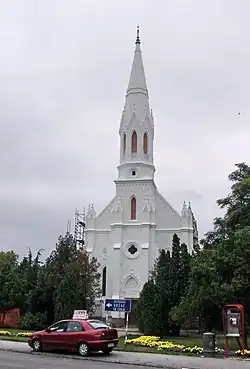 Reformation Church by Ferenca Zaboreckog in Zrenjanin, 1891