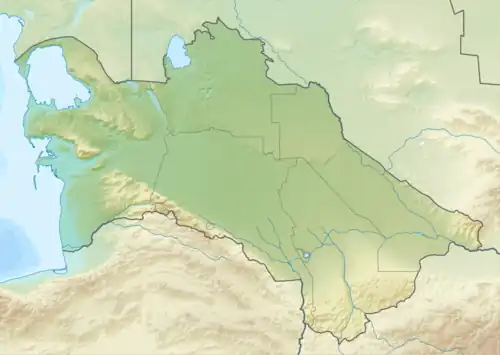 Russian conquest of Central Asia is located in Turkmenistan
