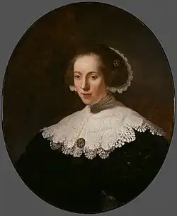 Portrait of a Young Woman, 1635 by Rembrandt