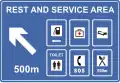 Rest and Service Area (a)