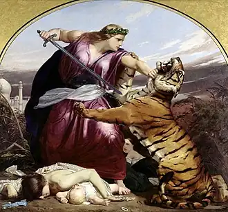 Retribution by Edward Armitage