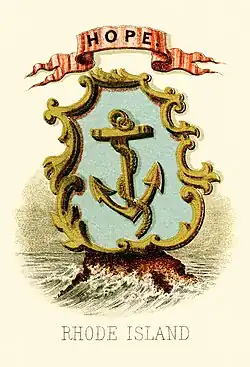 Rhode Island state coat of arms