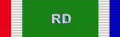 Medal Ribbon for Loyal Service - with RD device RD