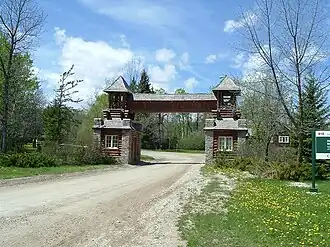 The Riding Mountain East Gate
