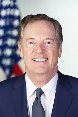 United States Trade Representative Robert Lighthizer from Florida (2017–2021)[64]
