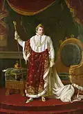 Portrait of Napoleon in Coronation Robes (1811)