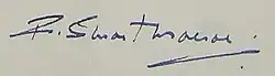 Signature of Robert Stuart Macrae