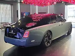 Rolls-Royce Phantom VIII Series II Rear View.