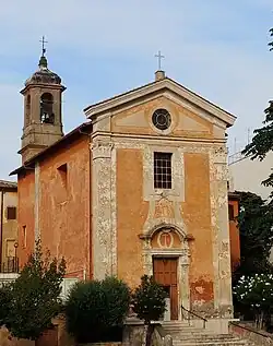 Exterior of old church
