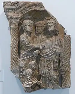4th-century sarcophagus, Nimes museum