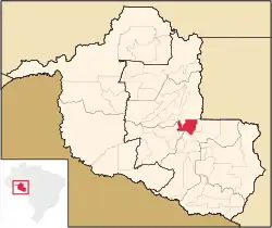 Location of Presidente Médici