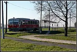 Train station in Rozsály