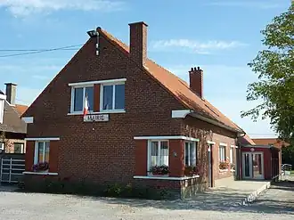 The town hall of Ruminghem