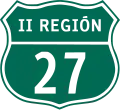 Route 27 shield}}