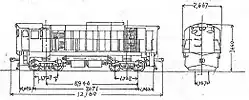 EMD GA8 line drawing