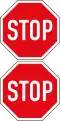 Stop. Two stop