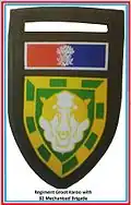 SADF 82 Mechanised Brigade Regiment Groot Karoo Flash