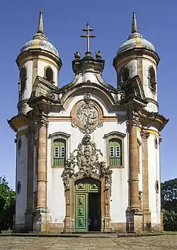 Church of S. Francisco ; b. 1766, Brazil