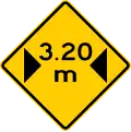 P-5-5 Maximum width clearance