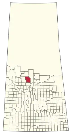 Location of the RM of Canwood No. 494 in Saskatchewan