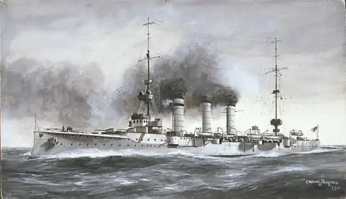 German SMS&nbsp;Mainz (1910)