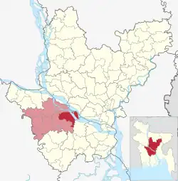 Location of Sadarpur