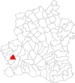 Location in Teleorman County