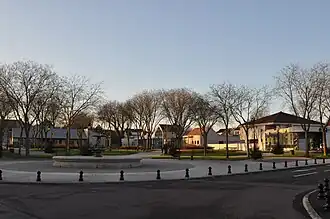 The central square in Saint-Apollinaire