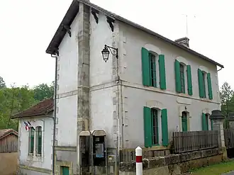 The town hall in Saint-Avit-Rivière