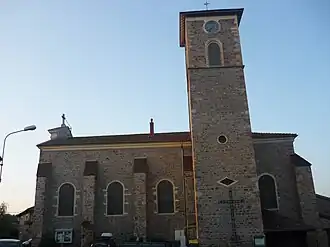 The church of the Nativity of Saint-Jean-Baptiste, in Saint-Jean-la-Bussière