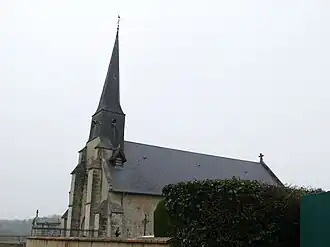 The church in Saint-Quentin-de-Blavou