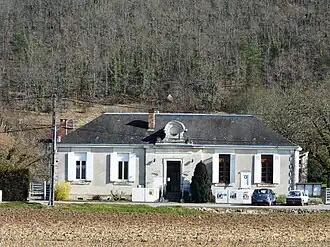 The town hall in Saint-Vincent-sur-l'Isle