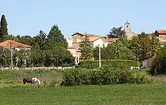 A general view of Saint-Hilaire-de-Brethmas