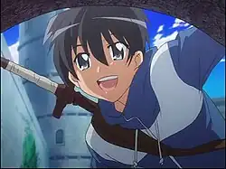 Screenswhot of a smiling Saito