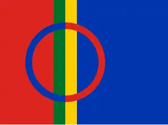Flag of Sápmi