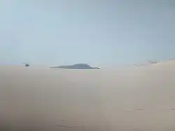 Sand dunes north of Imperial, Texas