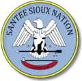 Official seal of Santee Sioux Reservation