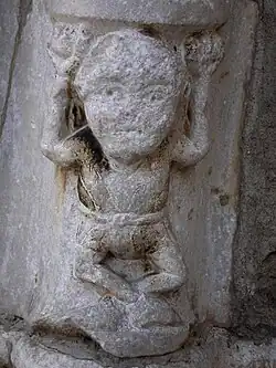 Telamon of the portal