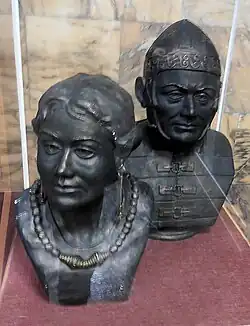 Sargatka culture individuals (forensic reconstruction)