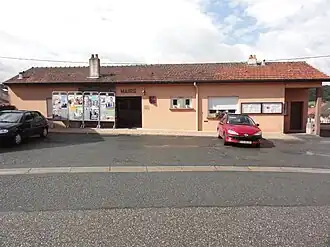 The town hall in Sarraltroff