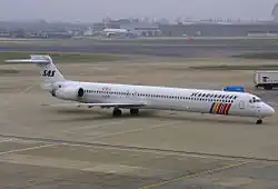 Twinjet with rear engines