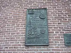 Memory tablet of the Henry Hudson expedition.