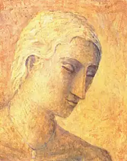 Schwedin, 40&nbsp;cm x 50&nbsp;cm, Öl auf Leinwand, 1988