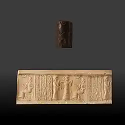 Presentation to a divinity