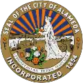 Official seal of Alameda